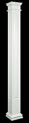 Square Single Paneled Column