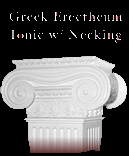 Greek Erectheum Ionic Capital with Necking