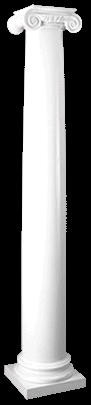 Roman Ionic Architectural Column